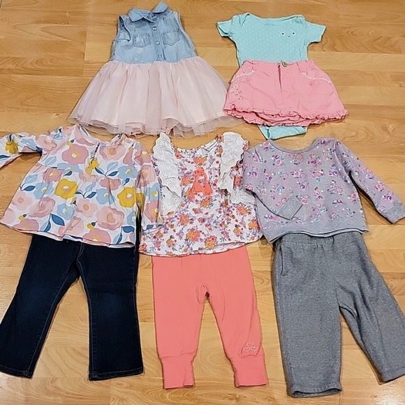 Baby Girl Clothing Bundle 5 Outfits Size 18 Months - Picture 1 of 16